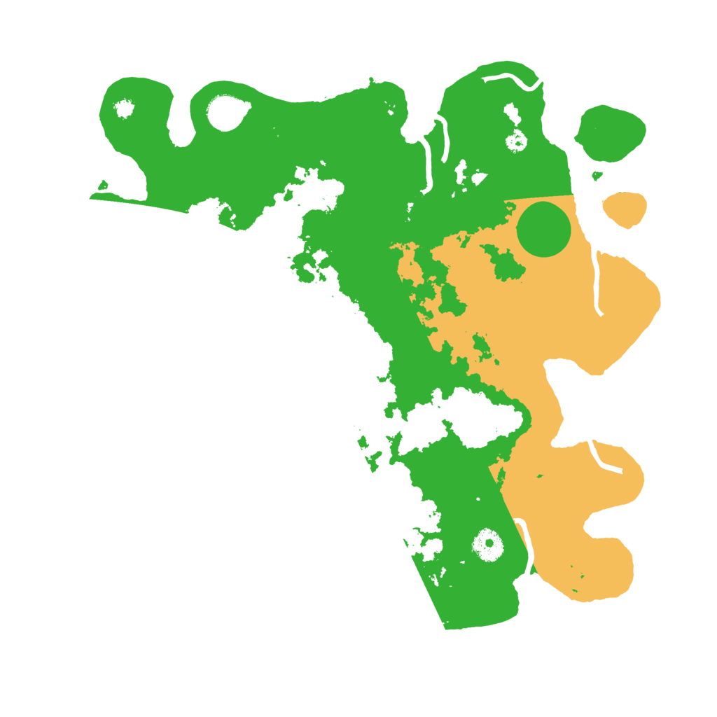 Biome Rust Map: Procedural Map, Size: 3500, Seed: 1067165172