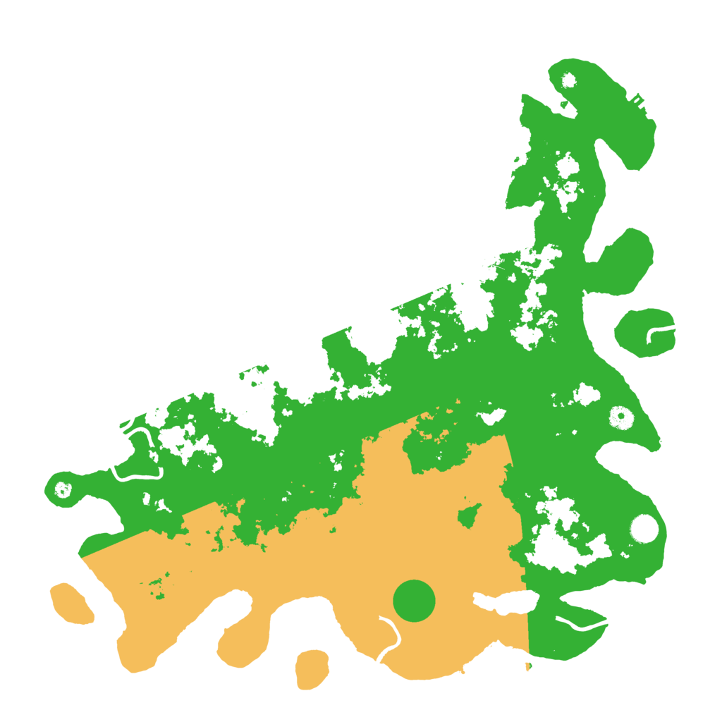 Biome Rust Map: Procedural Map, Size: 4500, Seed: 473587829