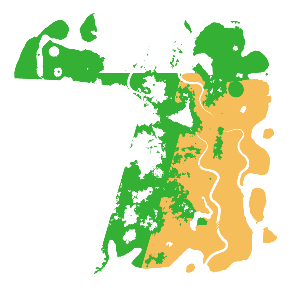 Biome Rust Map: Procedural Map, Size: 5000, Seed: 774121506
