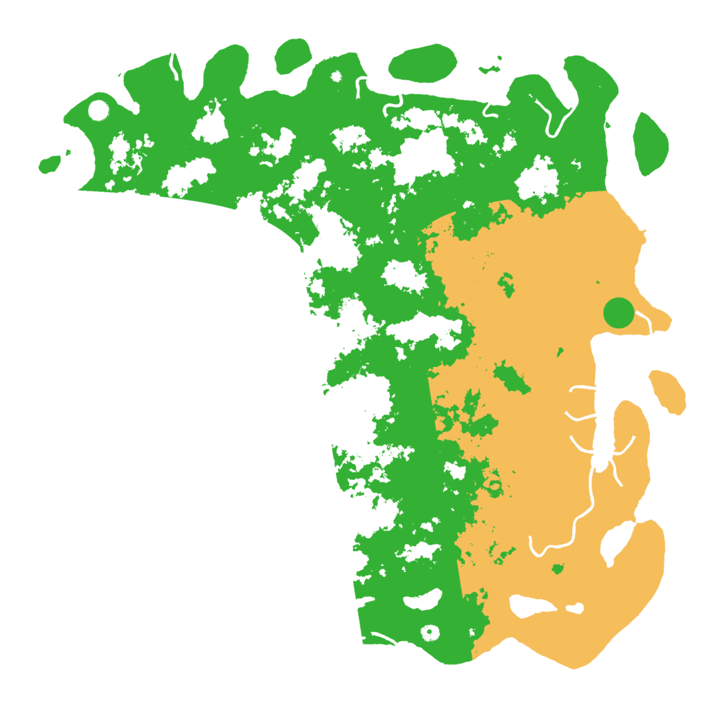 Biome Rust Map: Procedural Map, Size: 6000, Seed: 22175