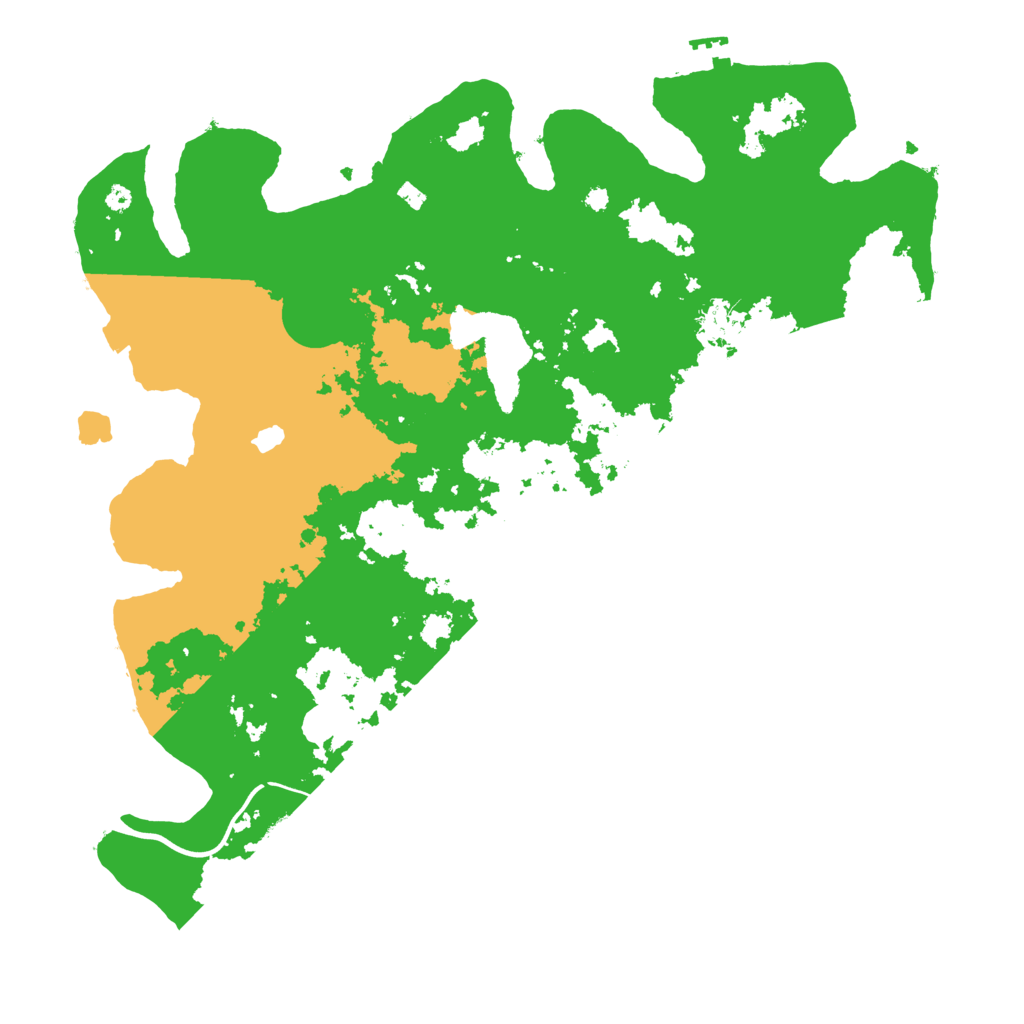 Biome Rust Map: Procedural Map, Size: 4000, Seed: 1037193776