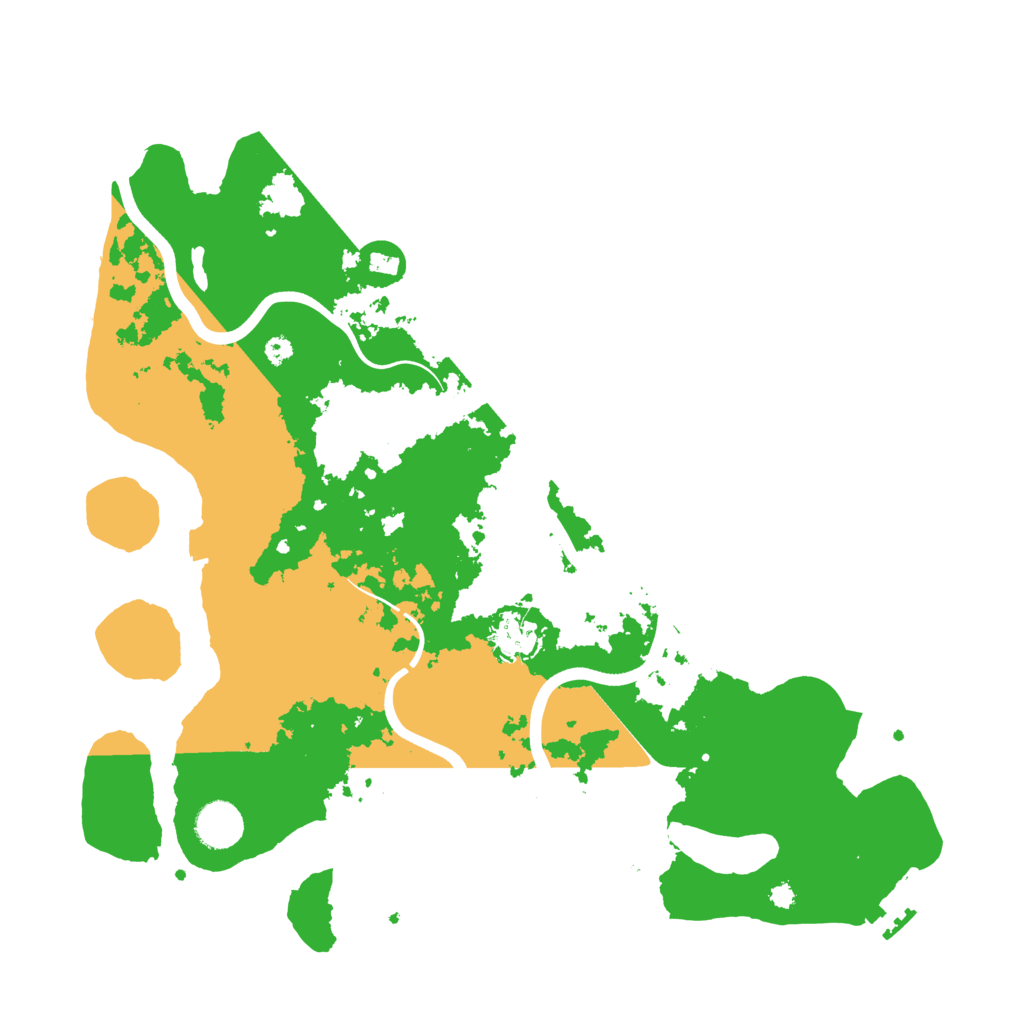 Biome Rust Map: Procedural Map, Size: 3800, Seed: 6741