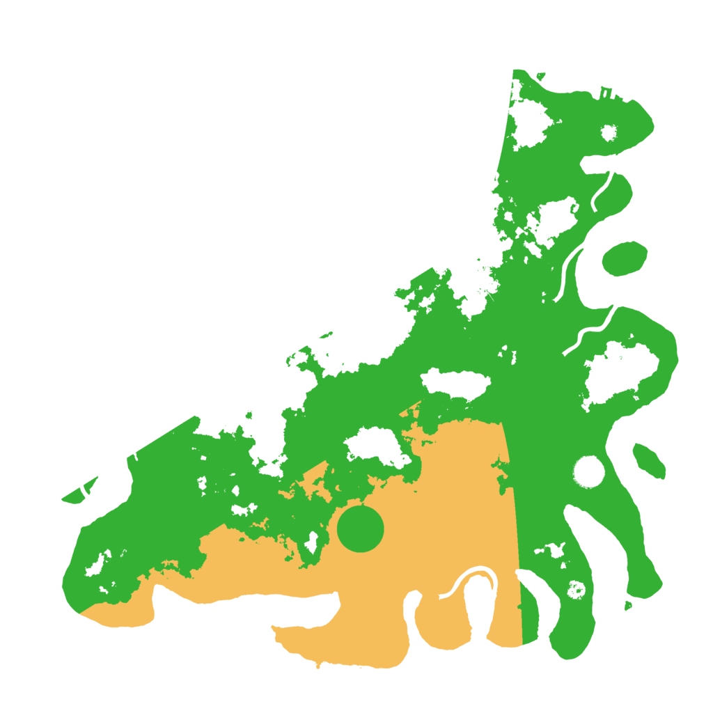 Biome Rust Map: Procedural Map, Size: 4000, Seed: 1203634628