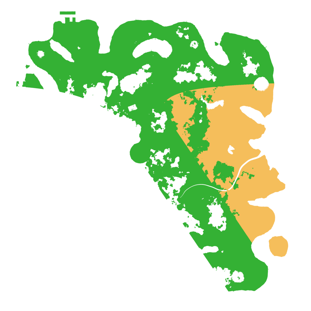 Biome Rust Map: Procedural Map, Size: 4000, Seed: 2120467188
