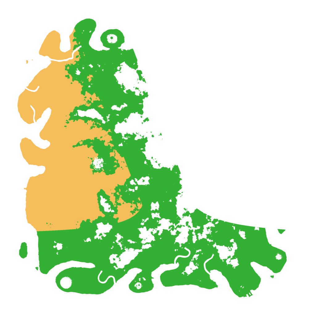Biome Rust Map: Procedural Map, Size: 4800, Seed: 20230201
