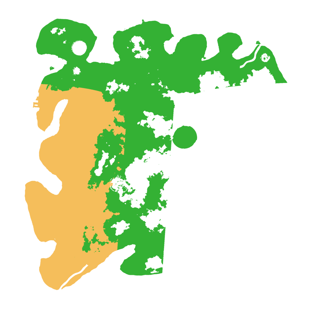 Biome Rust Map: Procedural Map, Size: 3700, Seed: 957386442