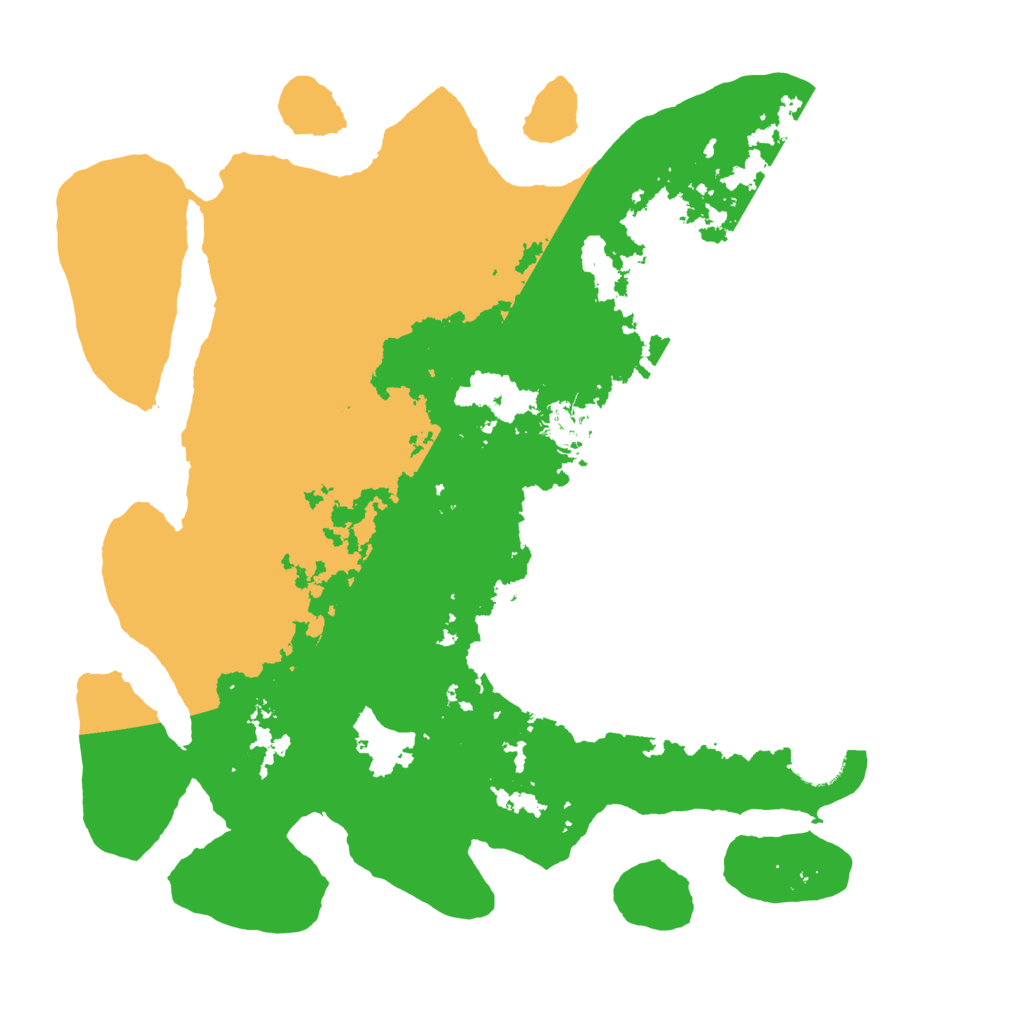 Biome Rust Map: Barren, Size: 3600, Seed: 98