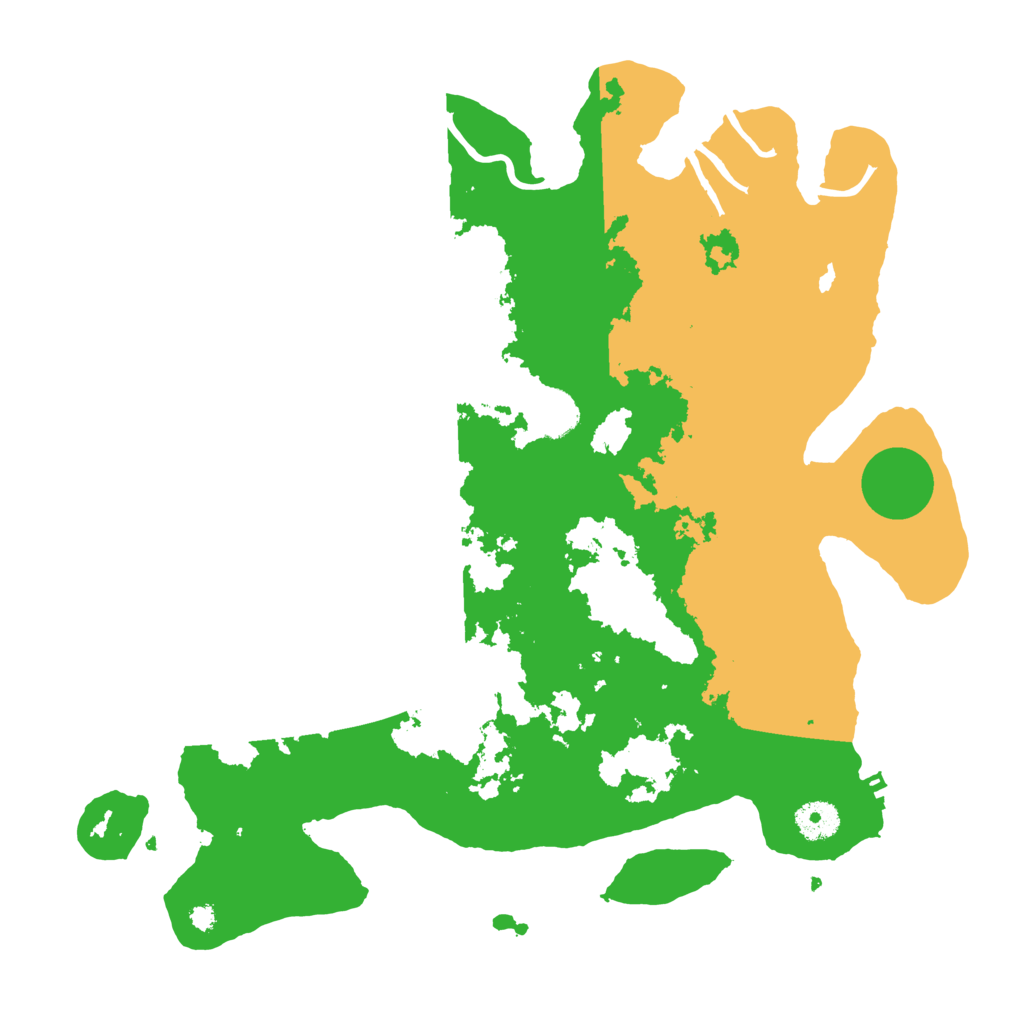 Biome Rust Map: Procedural Map, Size: 3750, Seed: 961685938