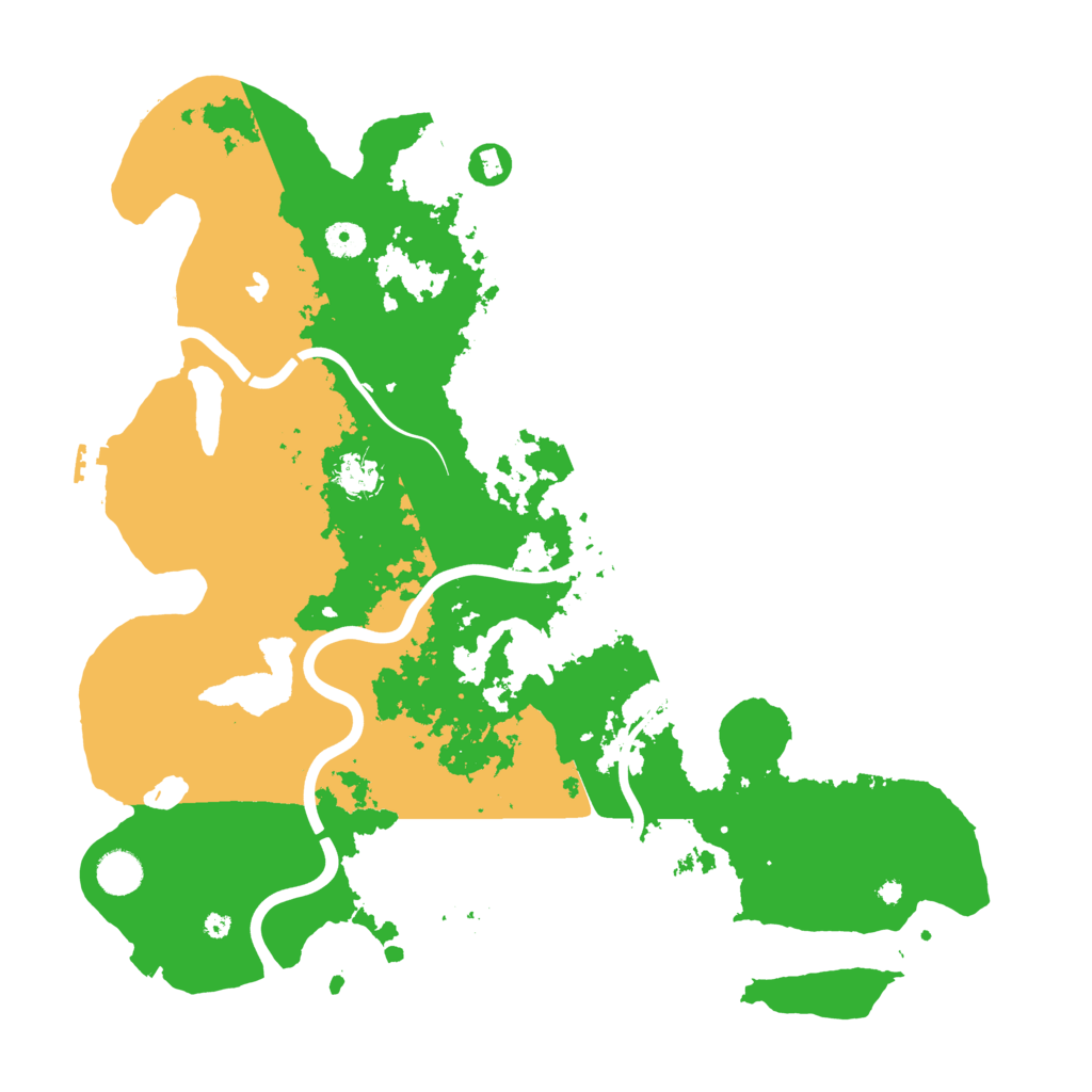 Biome Rust Map: Procedural Map, Size: 4250, Seed: 1678840098