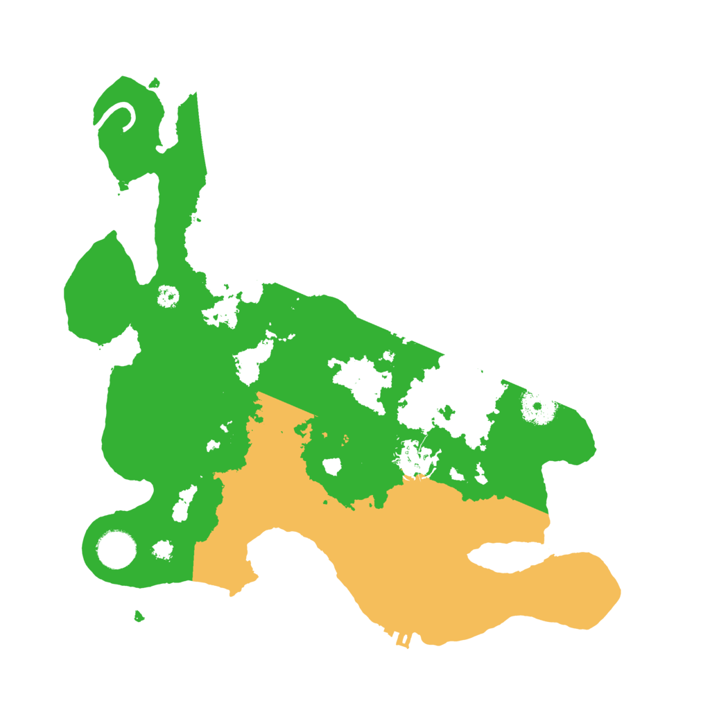 Biome Rust Map: Procedural Map, Size: 3250, Seed: 577140580