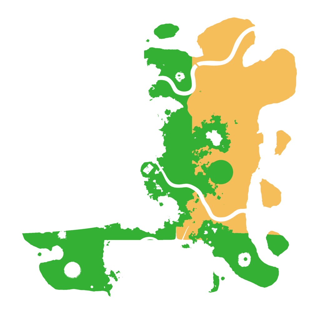 Biome Rust Map: Procedural Map, Size: 3500, Seed: 1870933006
