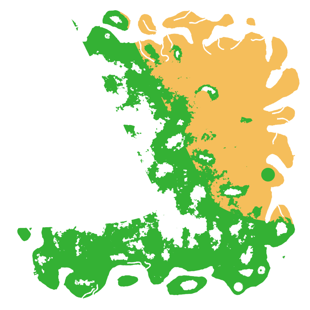 Biome Rust Map: Procedural Map, Size: 6000, Seed: 317728520