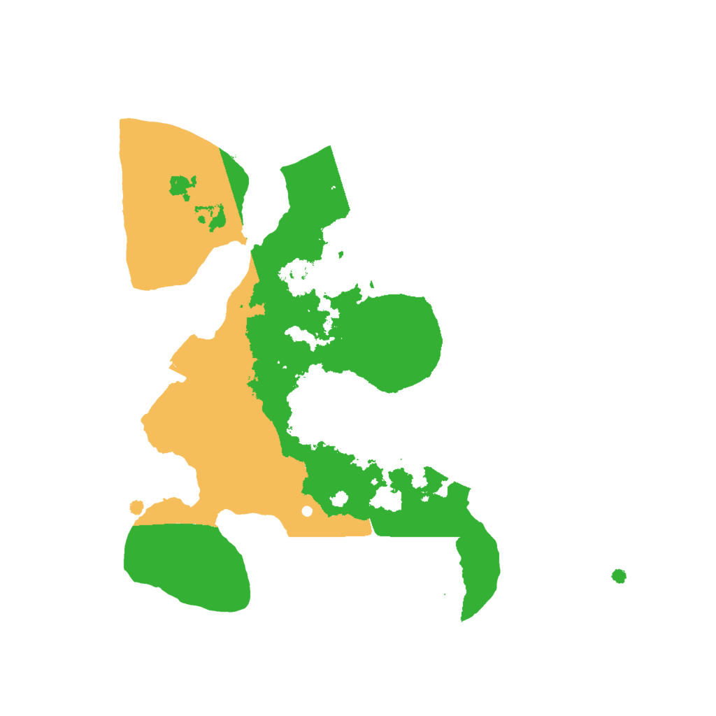 Biome Rust Map: Procedural Map, Size: 2000, Seed: 1539069753