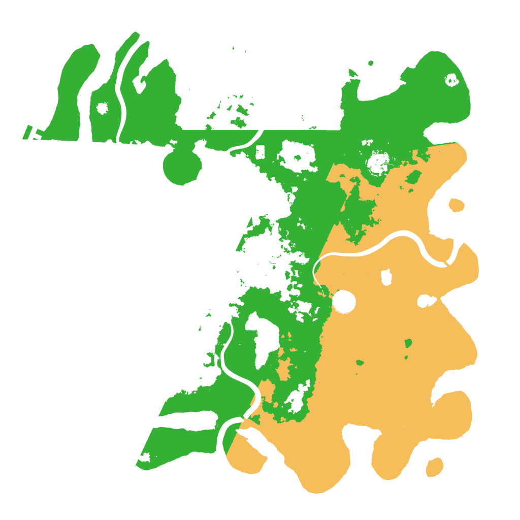 Biome Rust Map: Procedural Map, Size: 4000, Seed: 1035053787