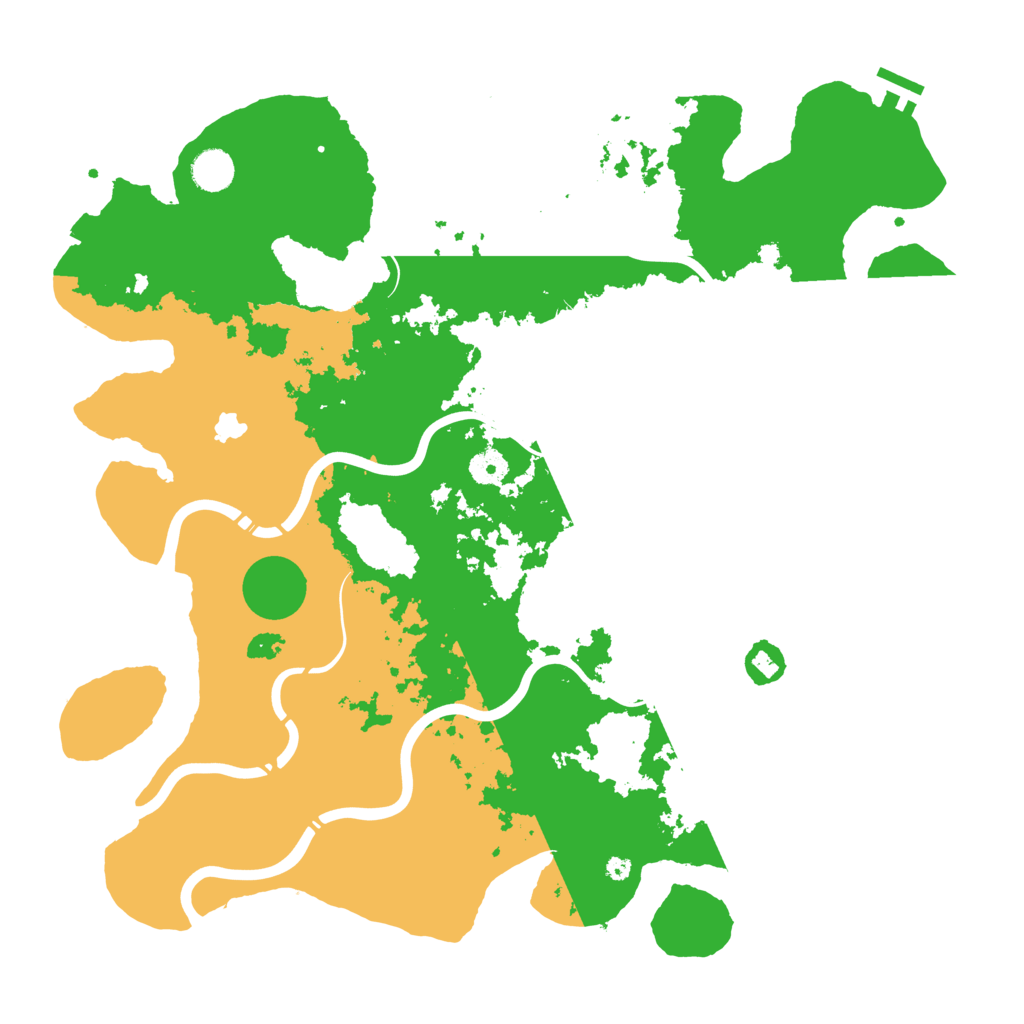 Biome Rust Map: Procedural Map, Size: 4250, Seed: 894703044