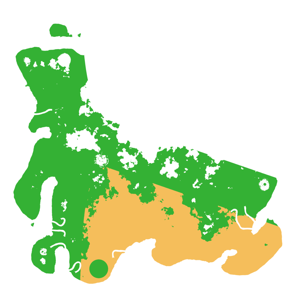 Biome Rust Map: Procedural Map, Size: 4250, Seed: 887001107