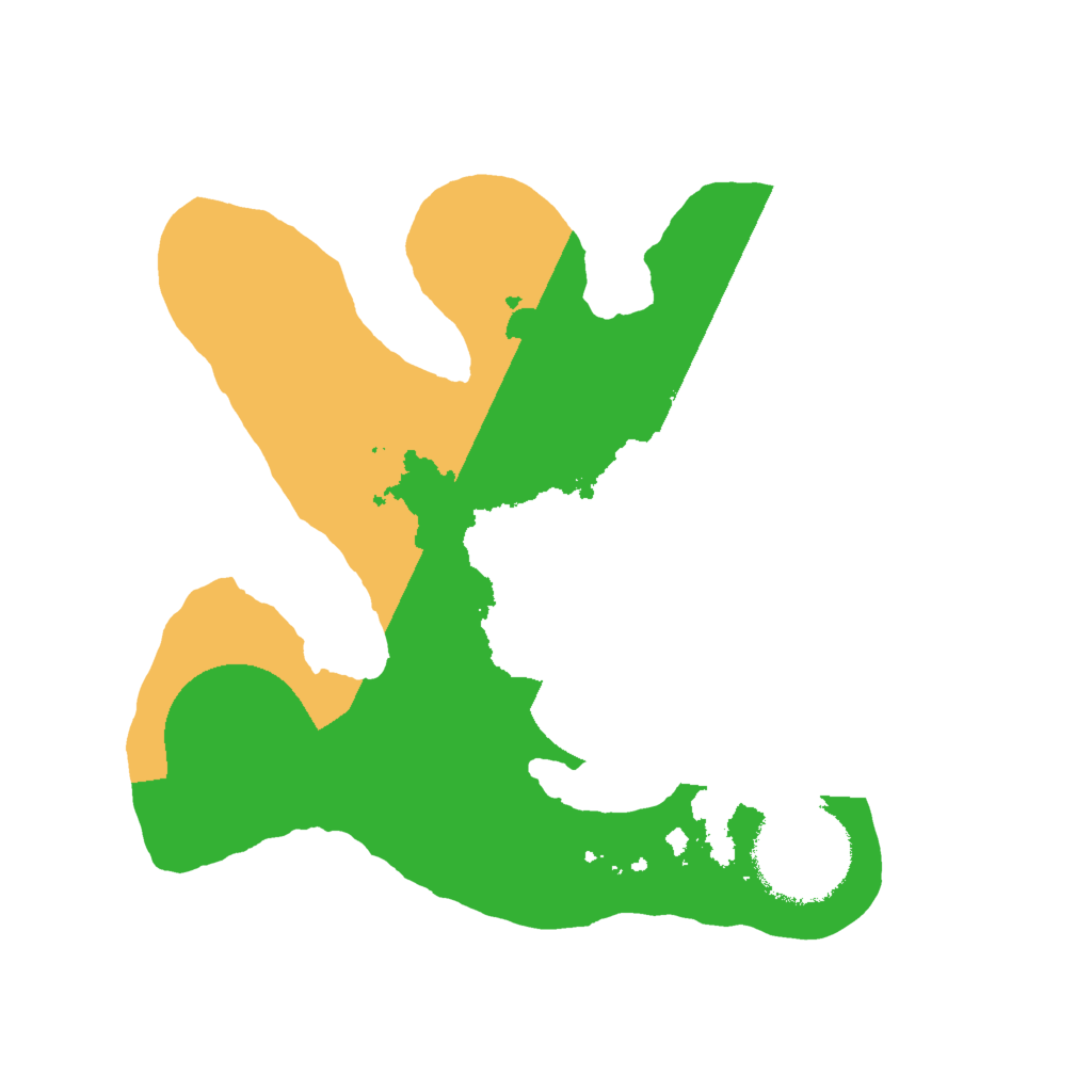 Biome Rust Map: Barren, Size: 2000, Seed: 6981720