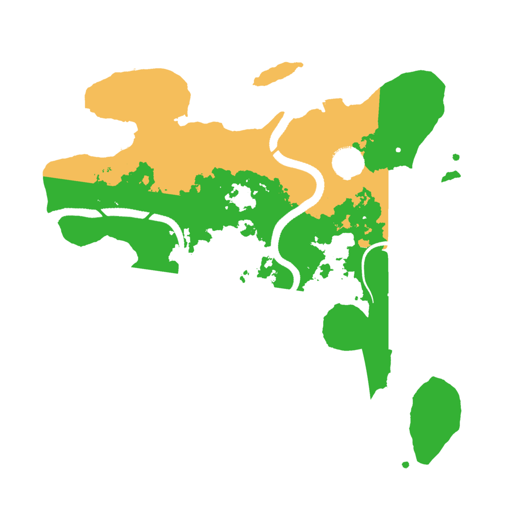 Biome Rust Map: Procedural Map, Size: 3000, Seed: 7162810