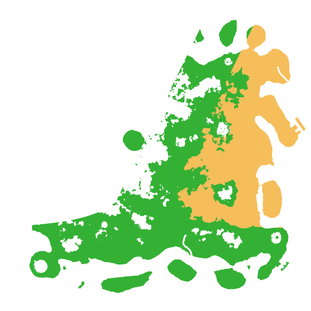 Biome Rust Map: Procedural Map, Size: 4250, Seed: 2130032940