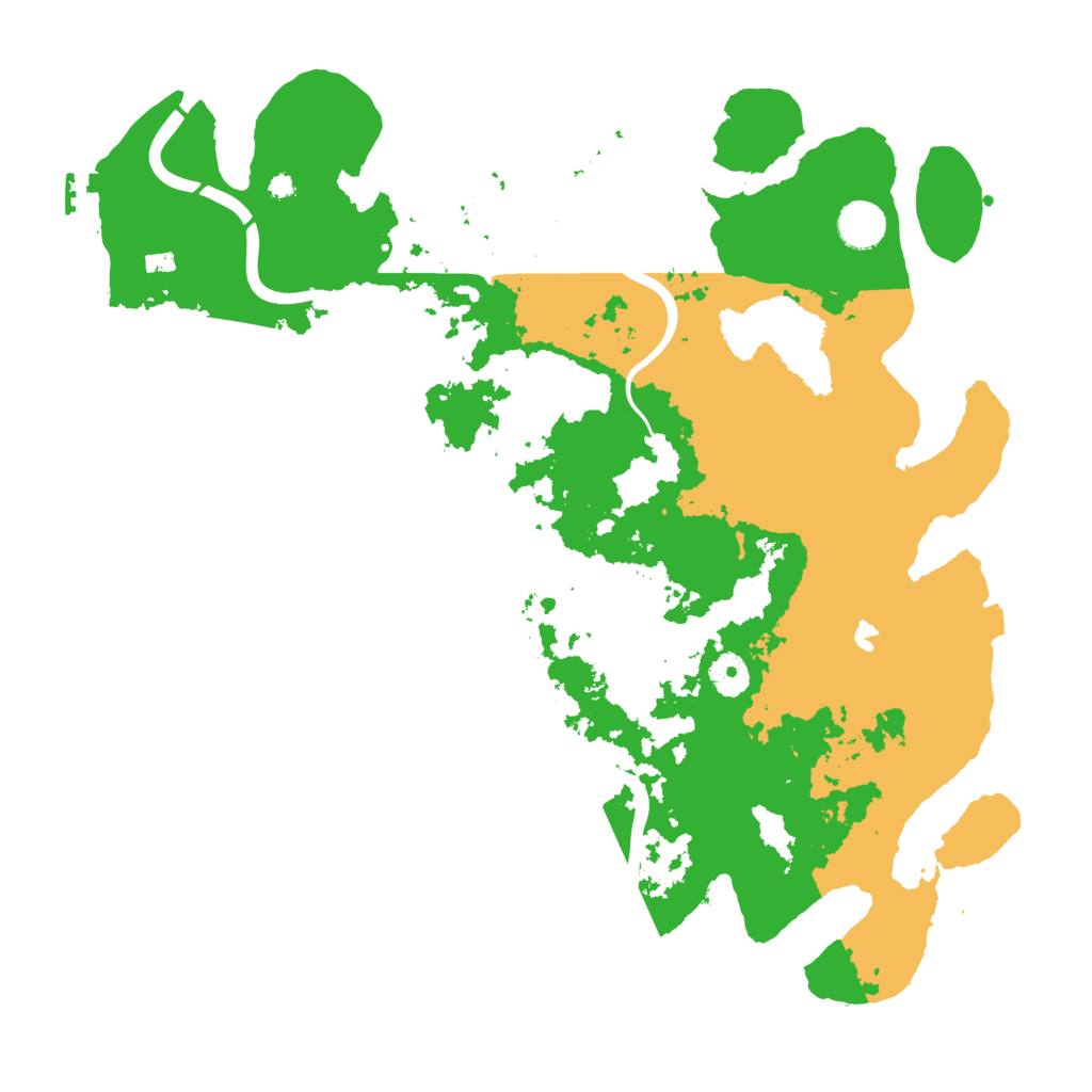 Biome Rust Map: Procedural Map, Size: 4000, Seed: 1246834997