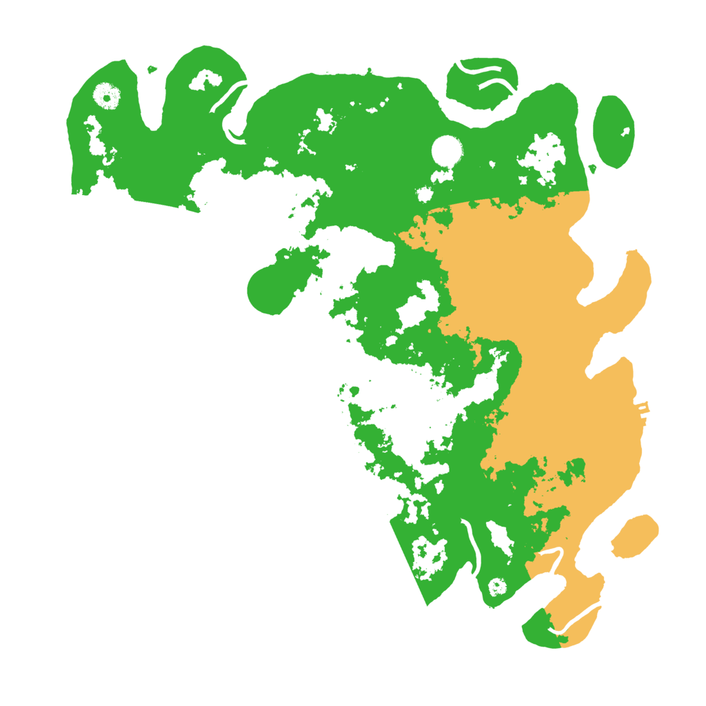 Biome Rust Map: Procedural Map, Size: 4000, Seed: 1246834997
