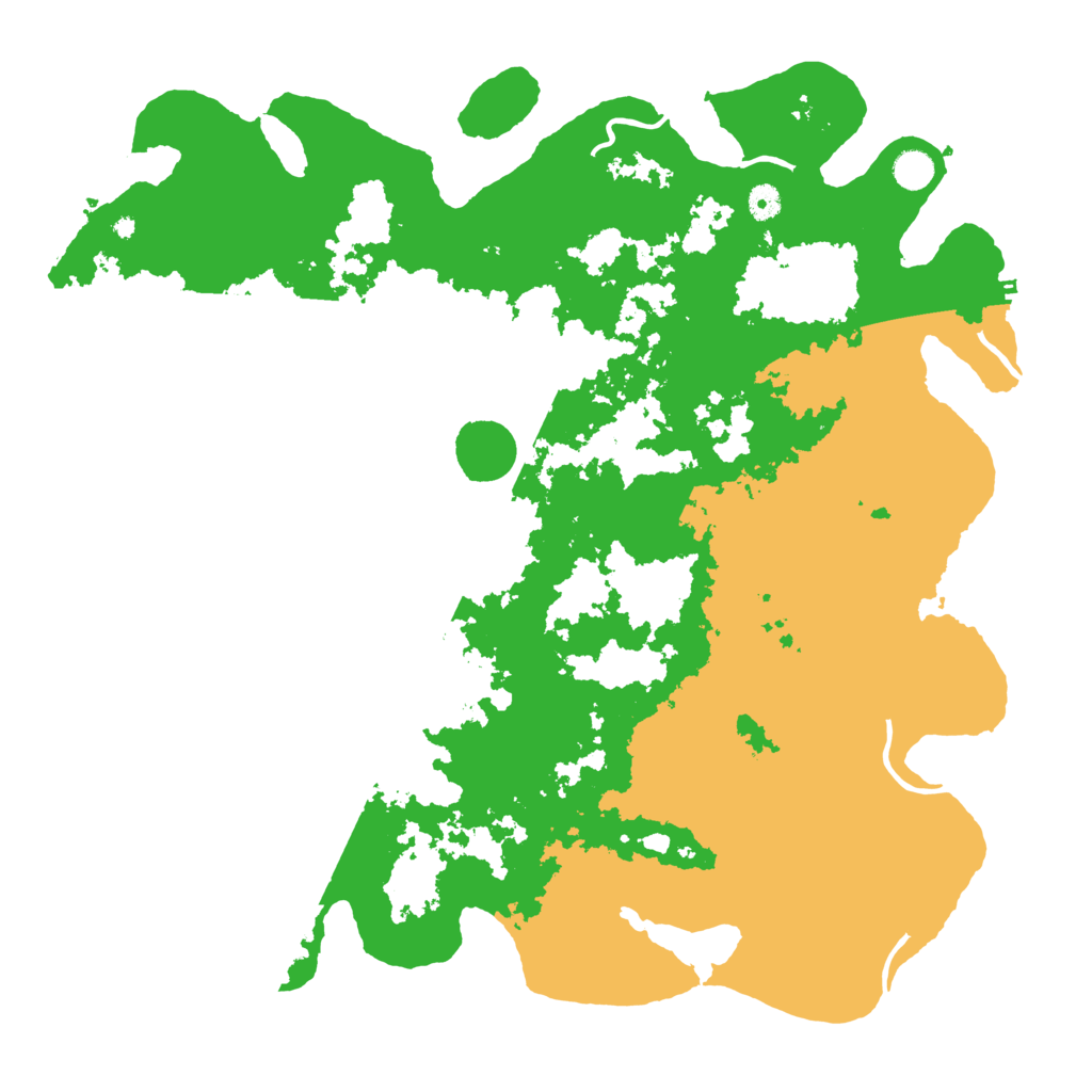 Biome Rust Map: Procedural Map, Size: 4800, Seed: 127312114