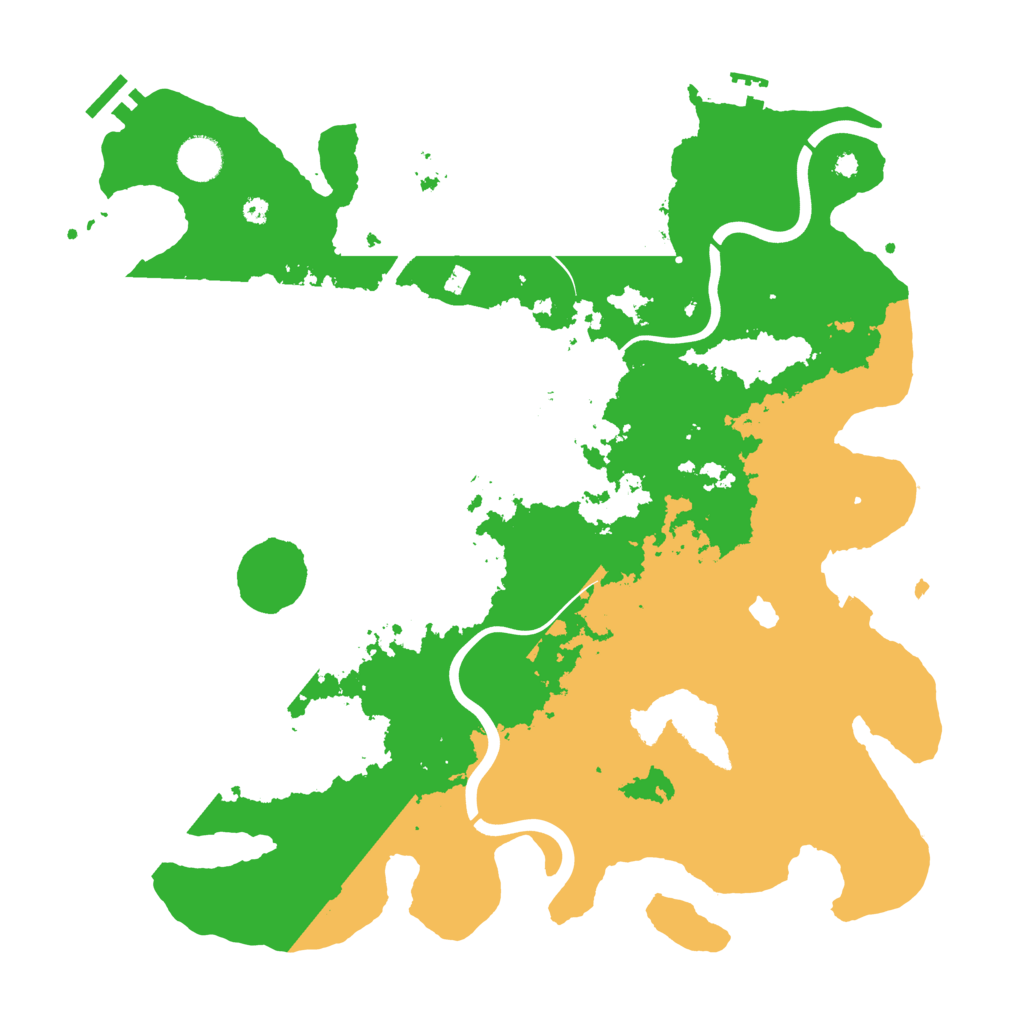 Biome Rust Map: Procedural Map, Size: 4000, Seed: 1708999