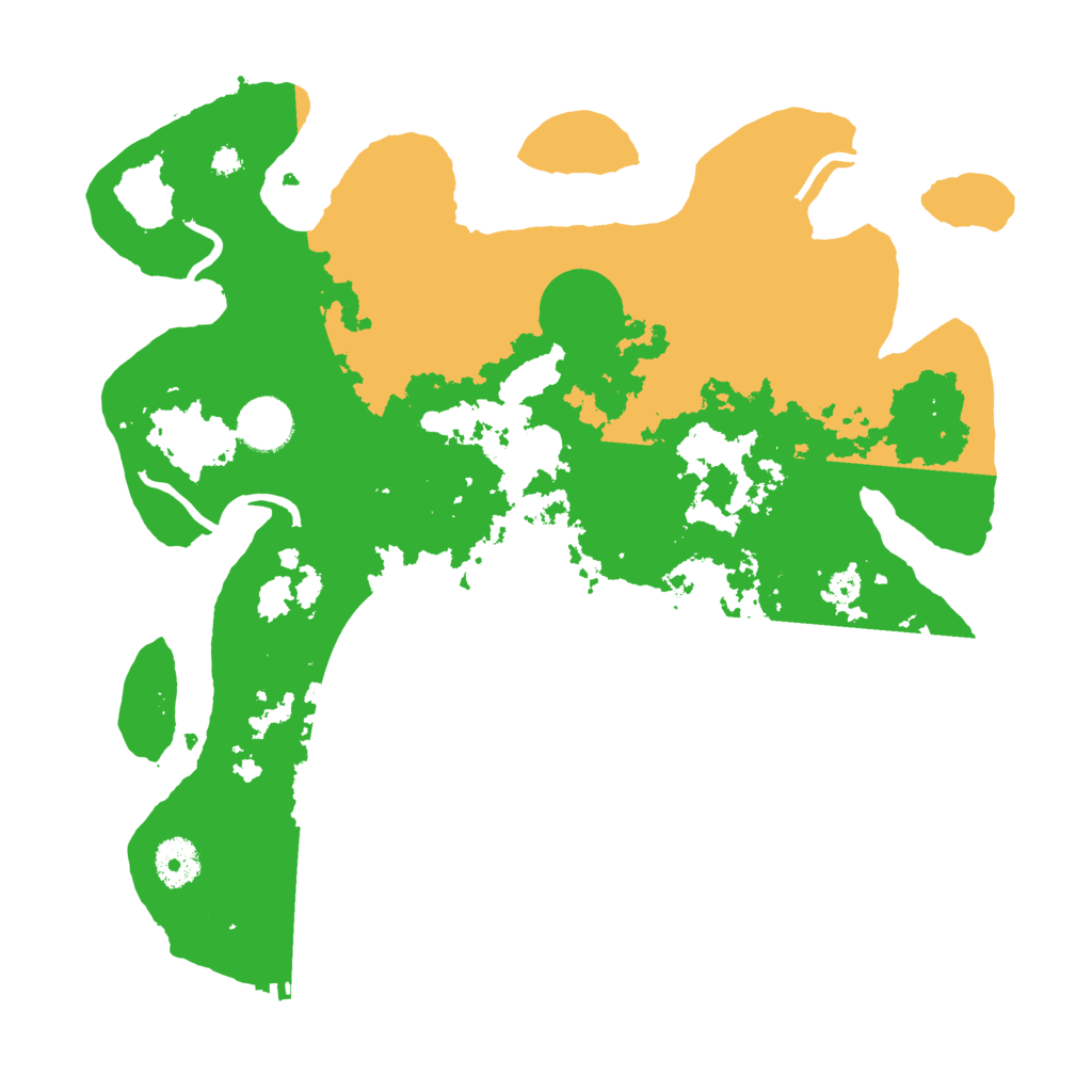 Biome Rust Map: Procedural Map, Size: 3500, Seed: 1281170443