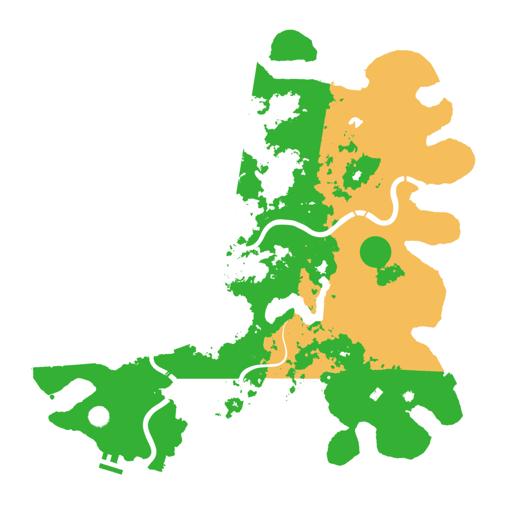 Biome Rust Map: Procedural Map, Size: 4250, Seed: 482119707