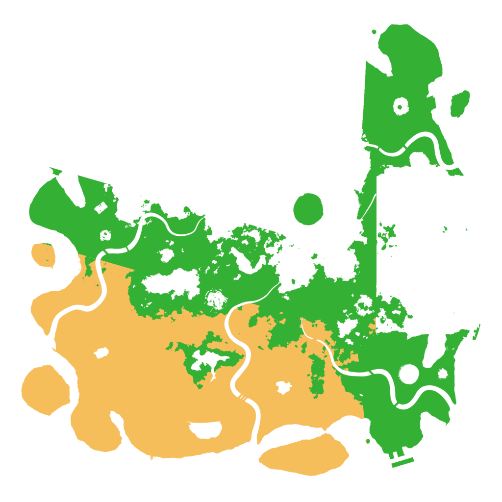 Biome Rust Map: Procedural Map, Size: 4500, Seed: 1520813931