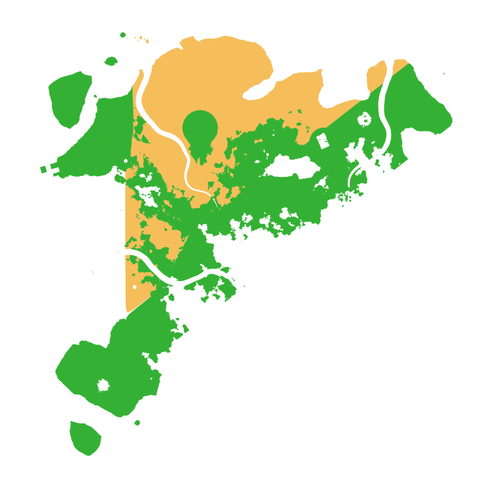 Biome Rust Map: Procedural Map, Size: 3750, Seed: 409231265