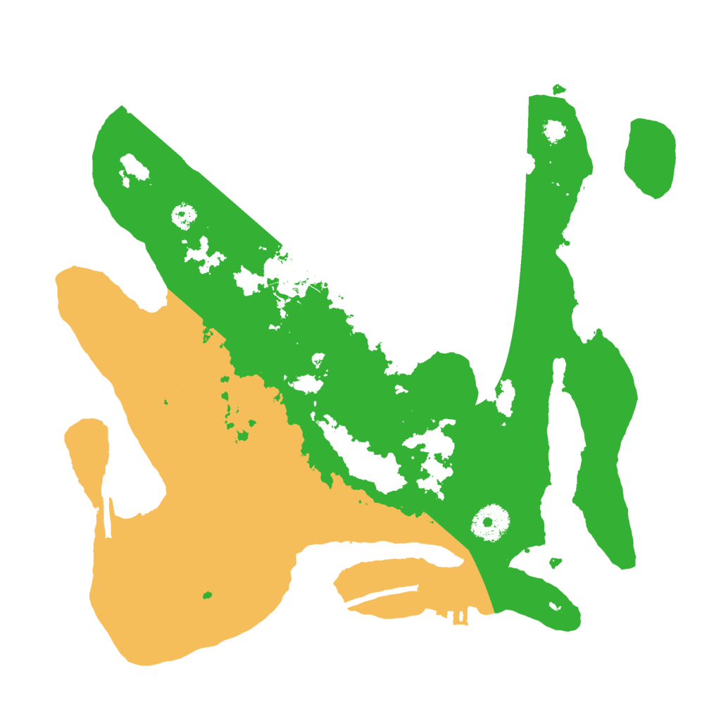 Biome Rust Map: Procedural Map, Size: 3000, Seed: 1328689166