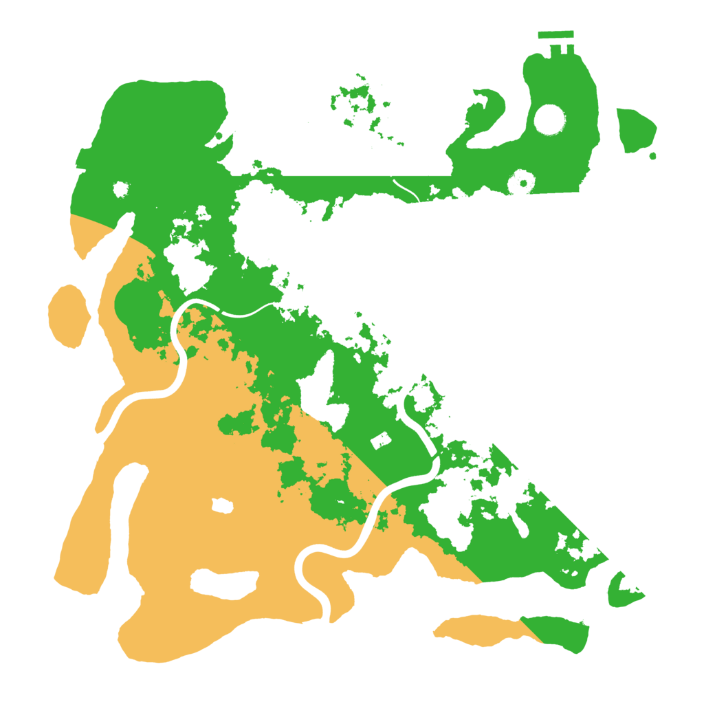 Biome Rust Map: Procedural Map, Size: 4000, Seed: 1102365478