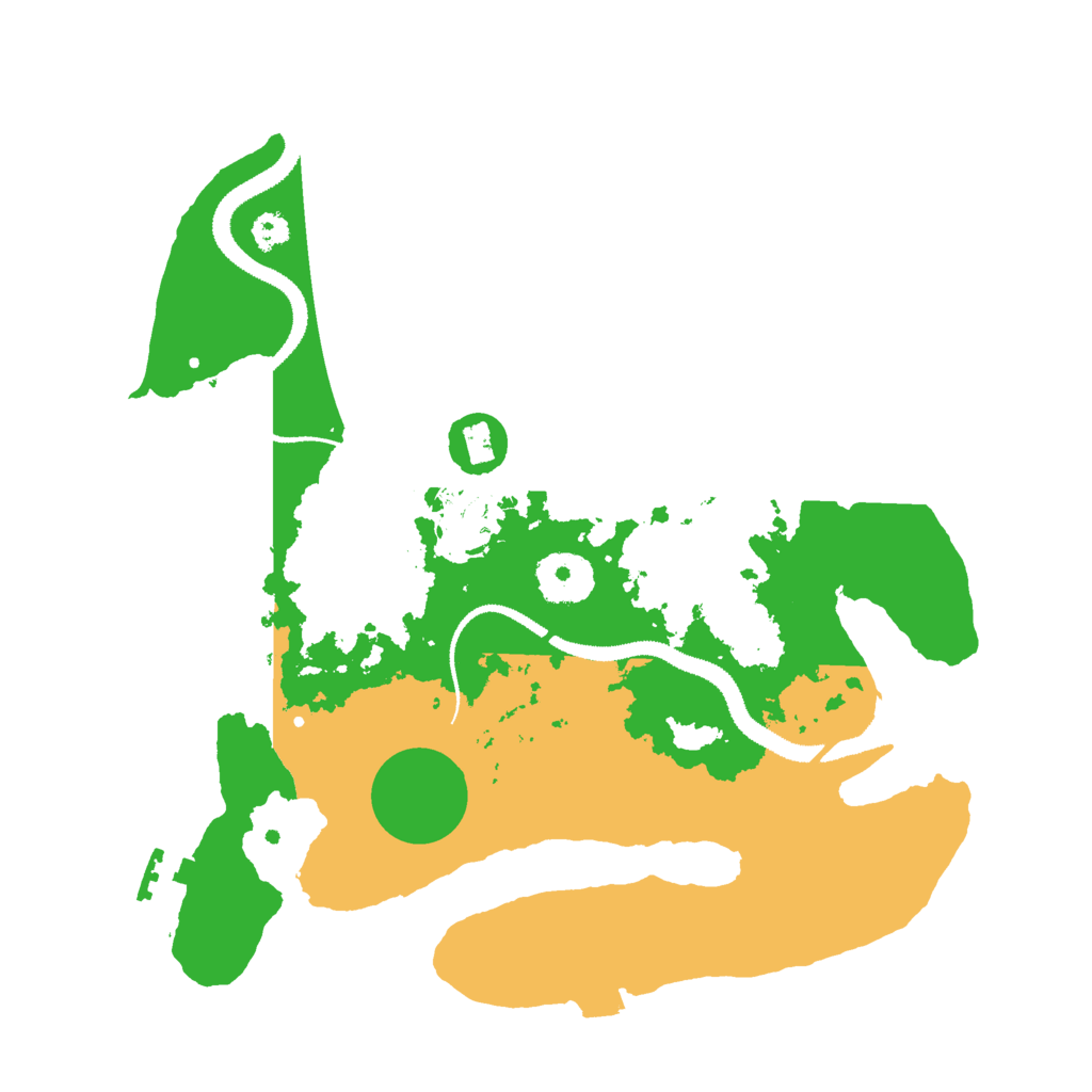 Biome Rust Map: Procedural Map, Size: 3000, Seed: 1491272213