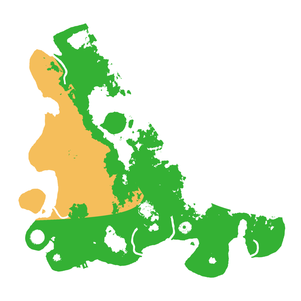 Biome Rust Map: Procedural Map, Size: 3700, Seed: 1622336254