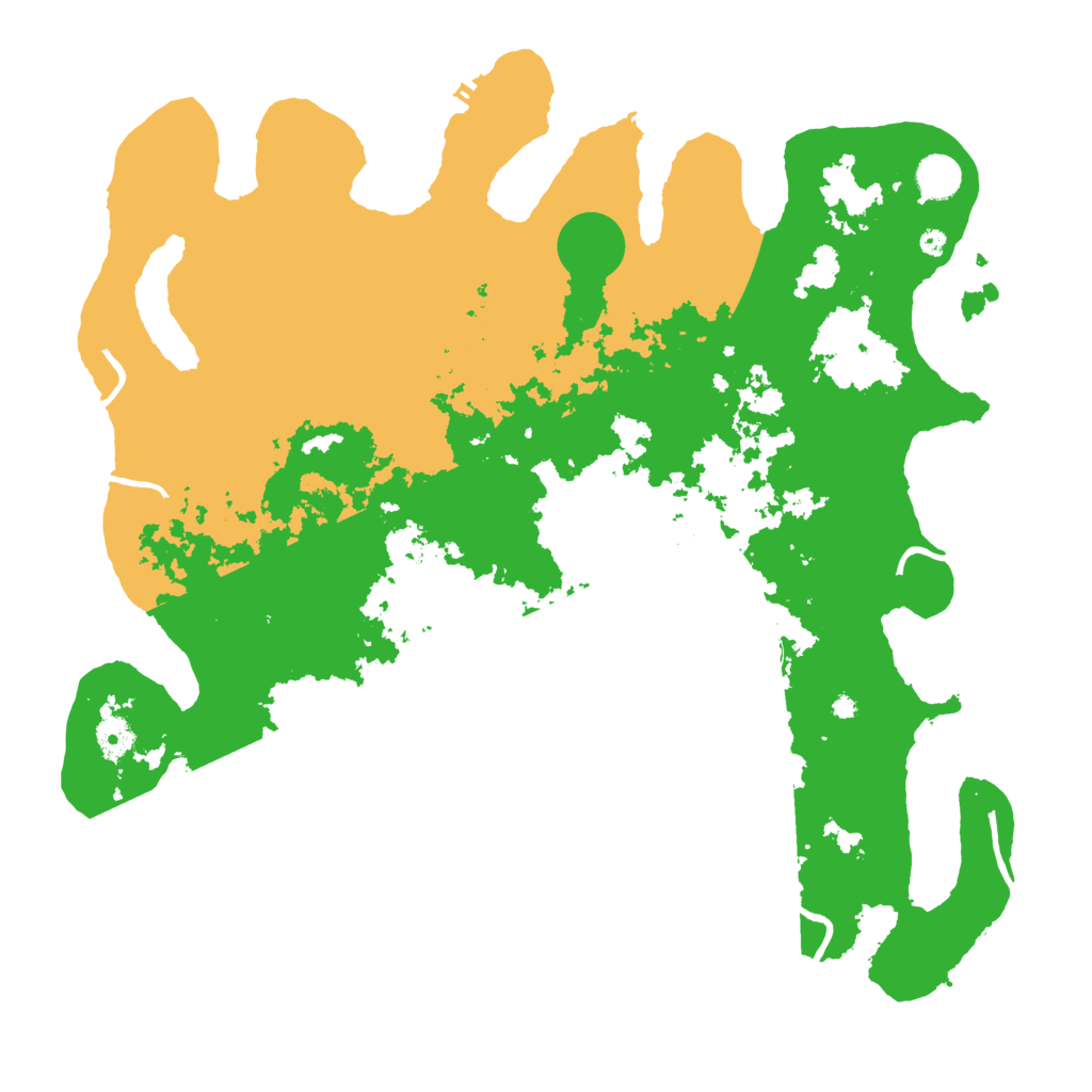 Biome Rust Map: Procedural Map, Size: 4250, Seed: 664541441