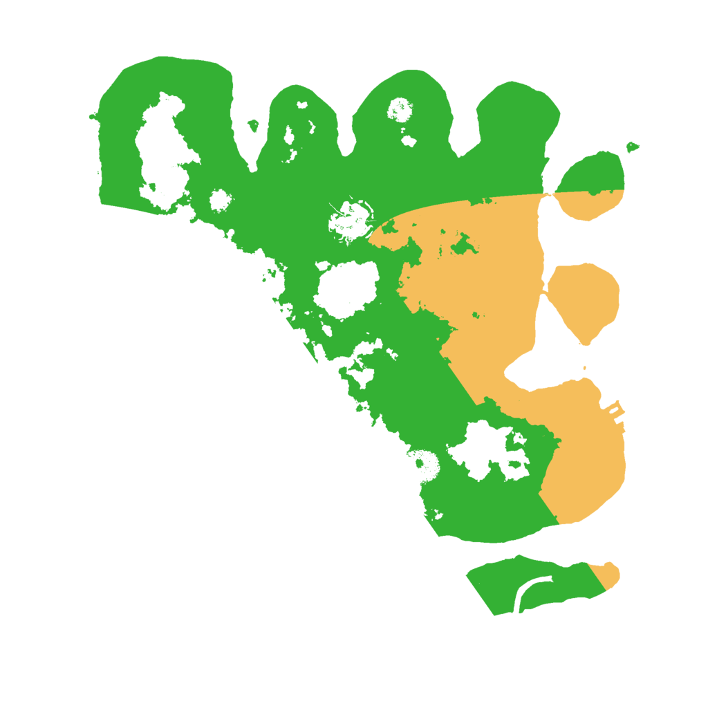 Biome Rust Map: Procedural Map, Size: 3000, Seed: 309387637