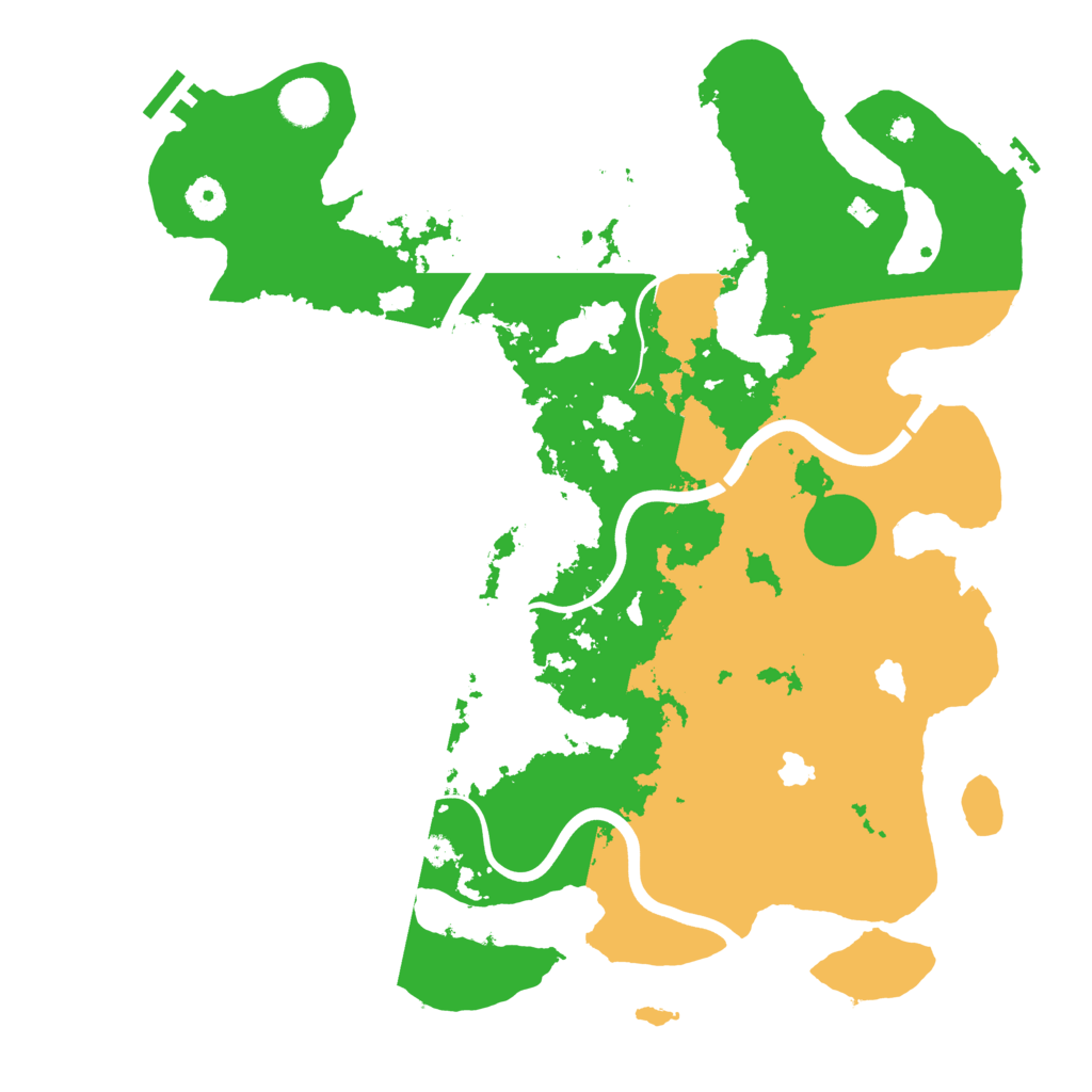 Biome Rust Map: Procedural Map, Size: 4000, Seed: 895544066