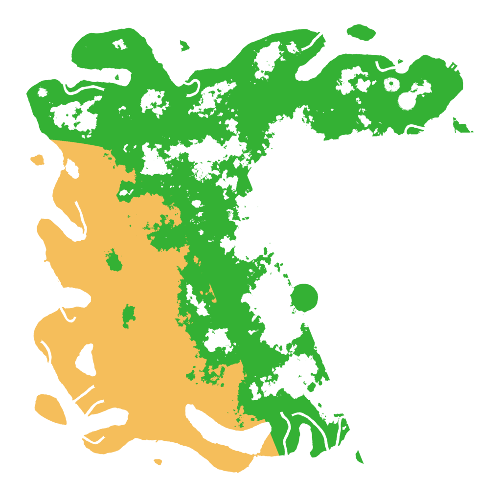 Biome Rust Map: Procedural Map, Size: 5000, Seed: 241644880