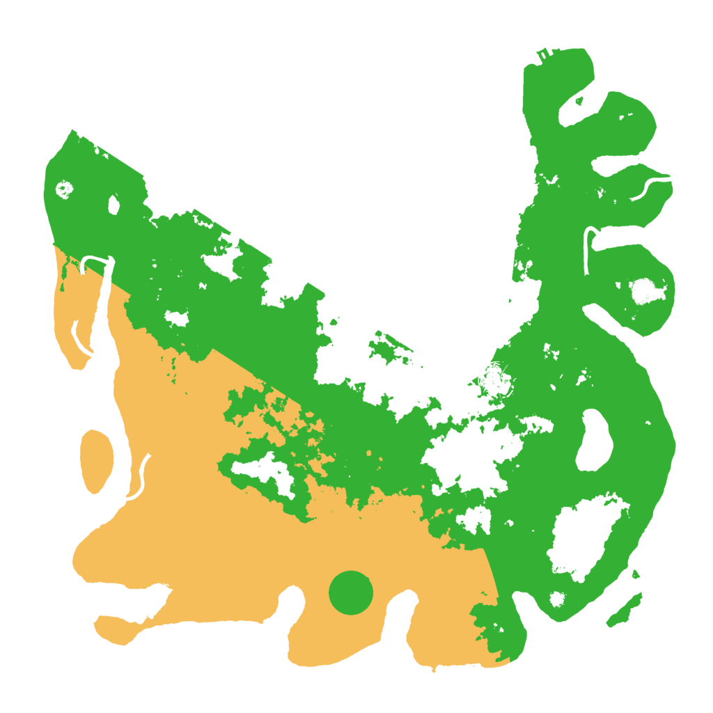 Biome Rust Map: Procedural Map, Size: 4250, Seed: 724311452