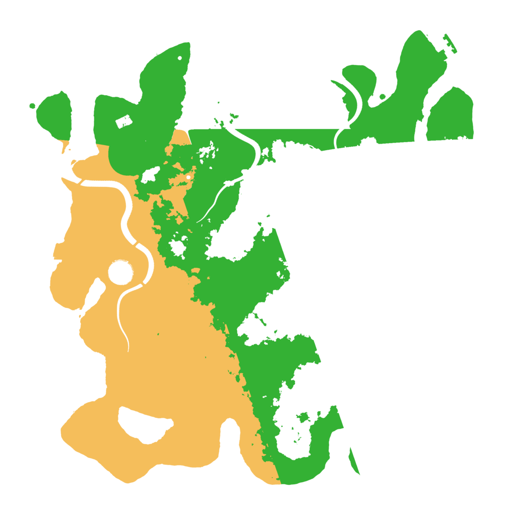 Biome Rust Map: Procedural Map, Size: 3650, Seed: 361219454