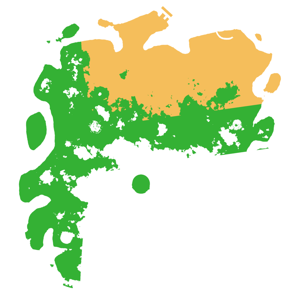 Biome Rust Map: Procedural Map, Size: 4500, Seed: 1518092058