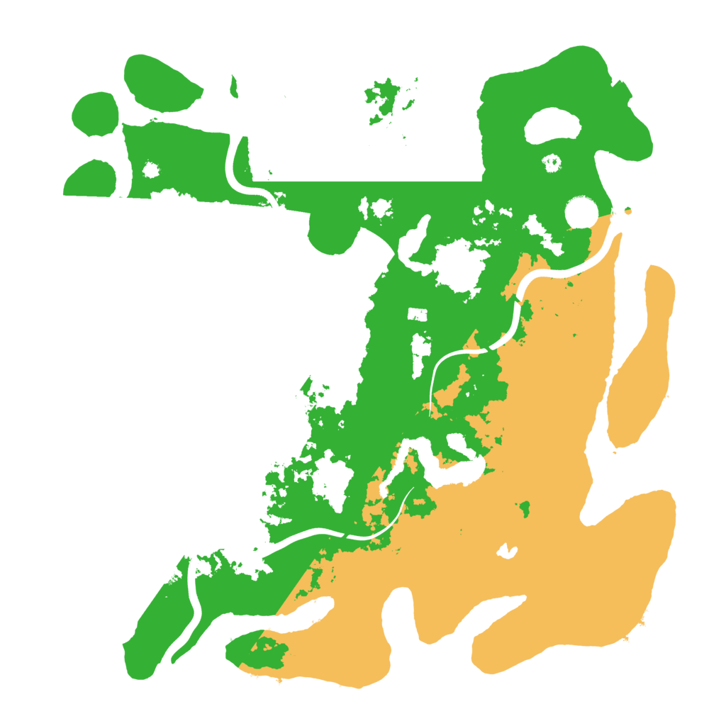 Biome Rust Map: Procedural Map, Size: 4000, Seed: 351515512