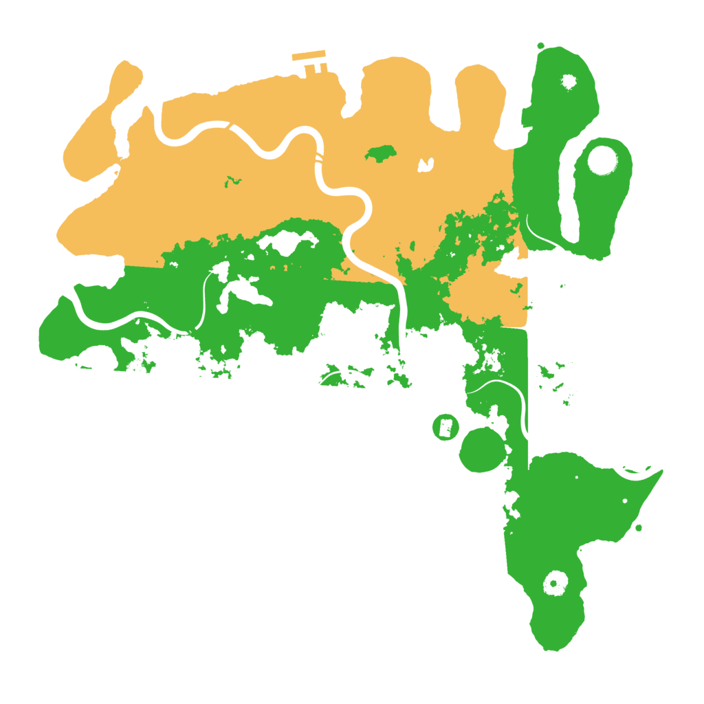 Biome Rust Map: Procedural Map, Size: 4250, Seed: 2131915927