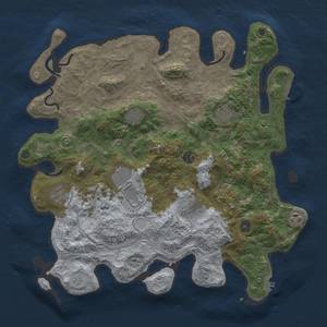 Thumbnail Rust Map: Procedural Map, Size: 4250, Seed: 2131915927, 18 Monuments