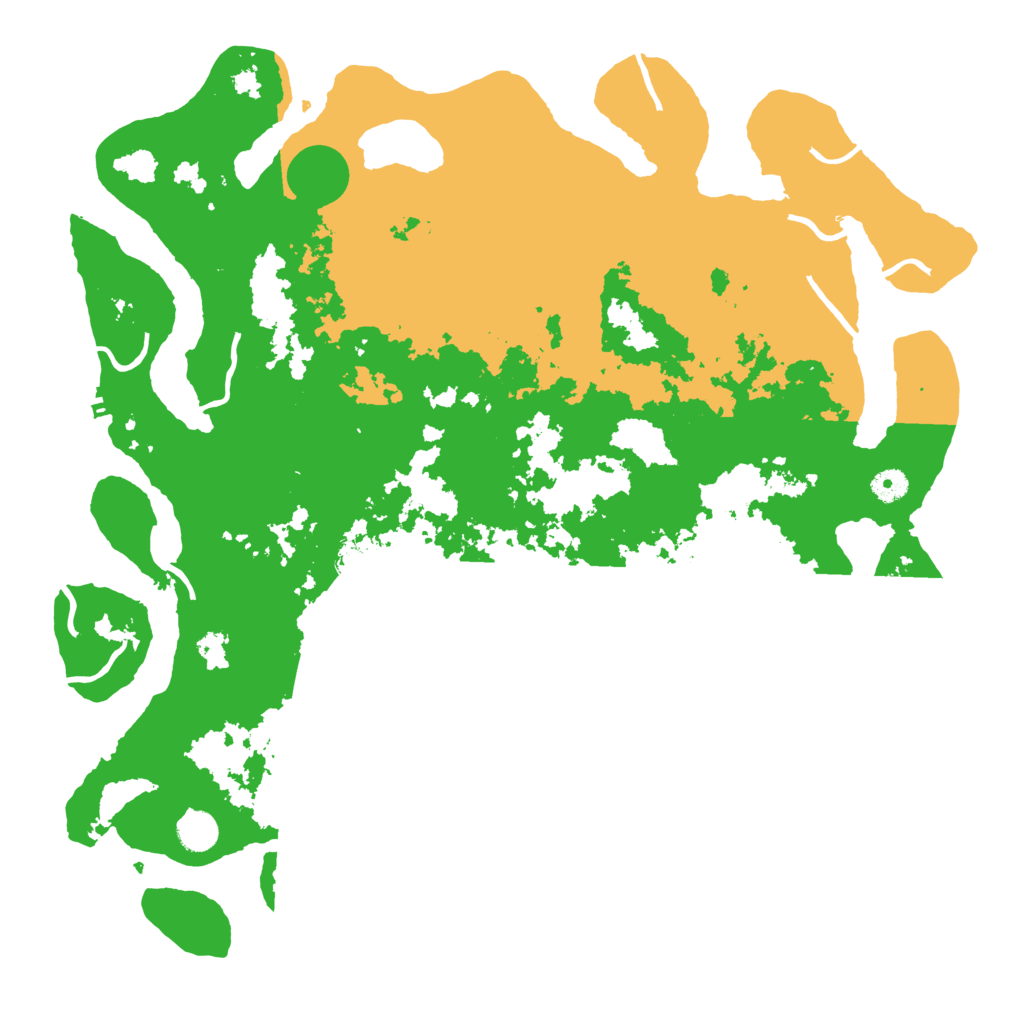 Biome Rust Map: Procedural Map, Size: 4500, Seed: 1119595208