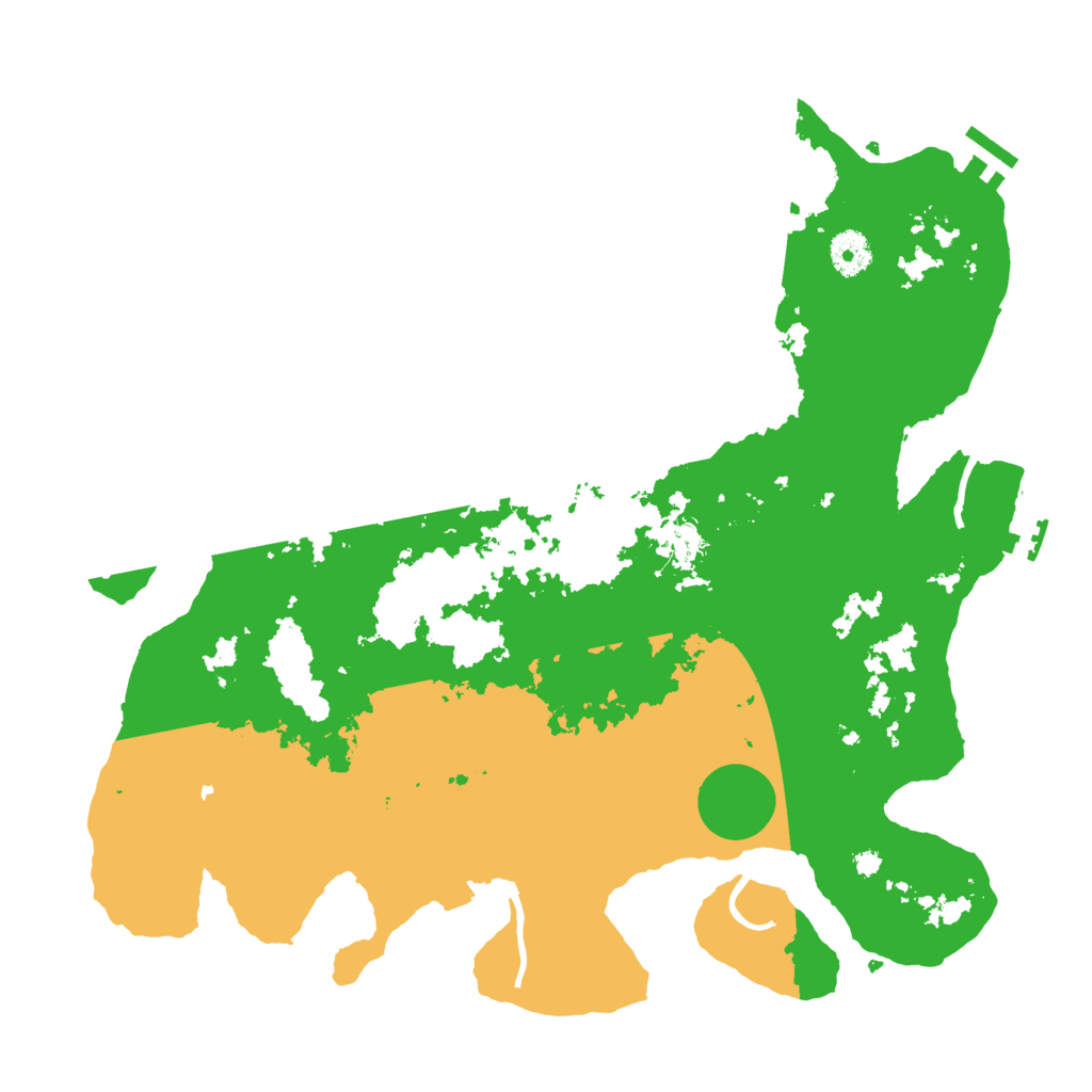 Biome Rust Map: Procedural Map, Size: 3800, Seed: 4871