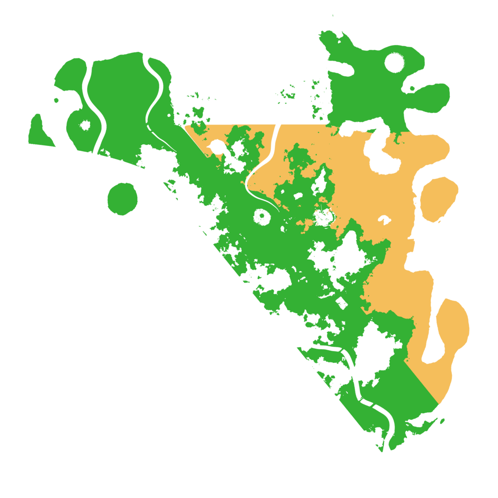 Biome Rust Map: Procedural Map, Size: 4453, Seed: 54321