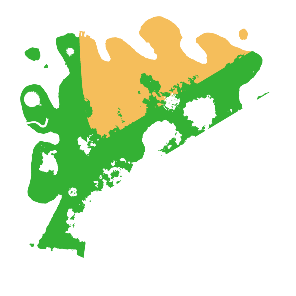 Biome Rust Map: Procedural Map, Size: 3400, Seed: 940450340