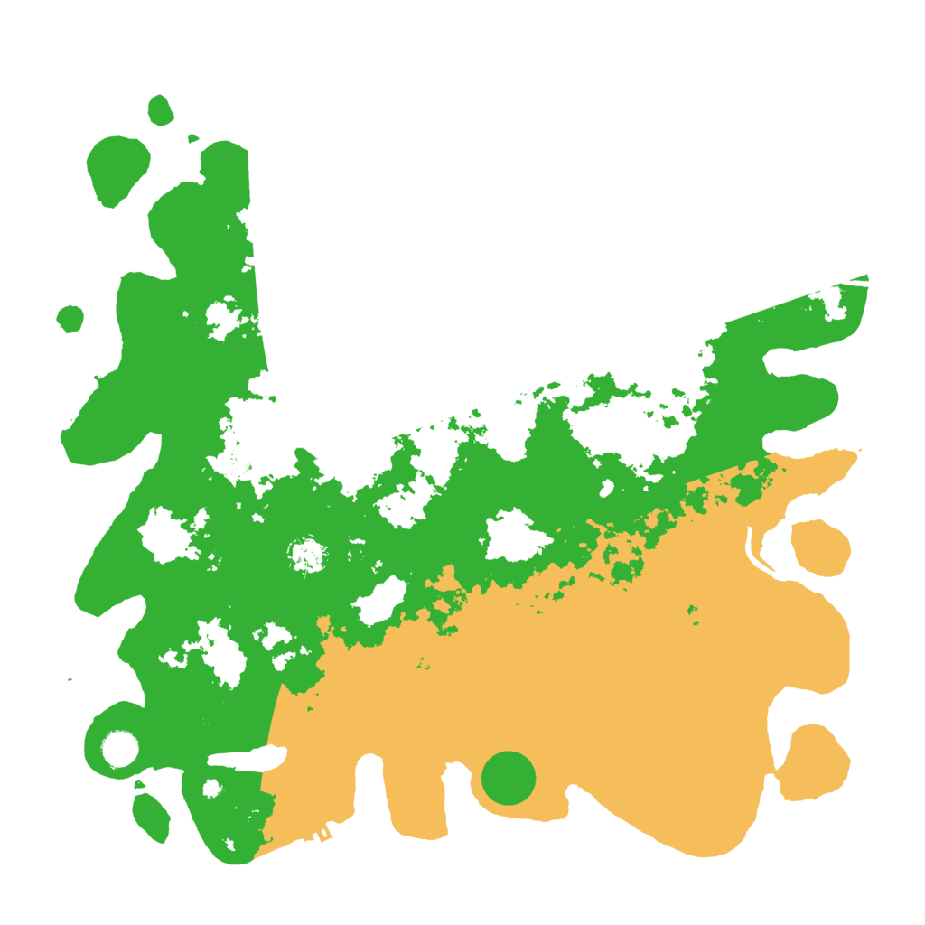 Biome Rust Map: Procedural Map, Size: 4500, Seed: 156975214